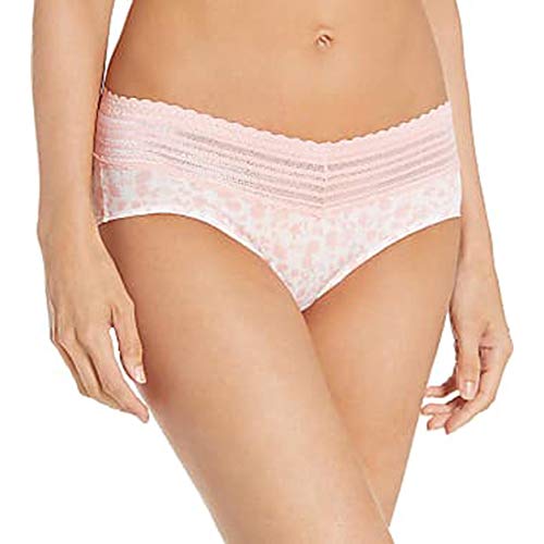 Image of Warner's womens No Pinching No Problems Dig-free Comfort Waist With Lace Cotton Hi-cut Rt2091p