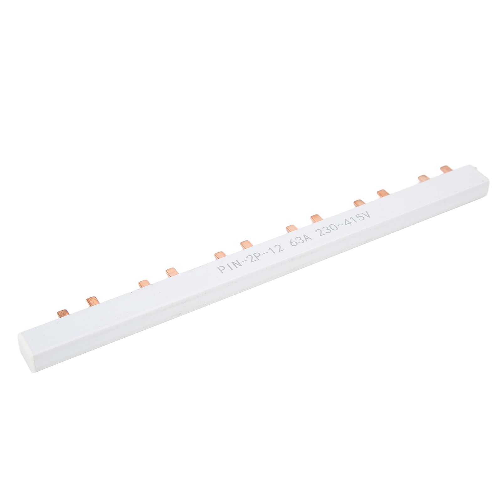 Produktbild von 63A 230V Kupfer Stromkamm-Splitter 12 Module 63A - Kupfer Sammelschiene Für Elektroverteiler Sammelschiene 63A 12 Module Kupfer Elektroinstallation