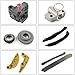 Engine Timing Chain Rebuilt Kit Oil Pump Gear for G4KJ 2.4 2.0L Fit For Hyundai Fit For Kia OPTIMA SORENTO SPORTAGE Automotive Cam Phaser Engine Kits(Without Wheel)