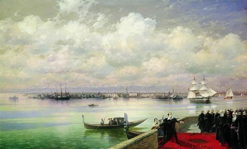 Impression Tableaux Graffiti Art Mural San Lazzaro déco salon Aivazovsky 60x90