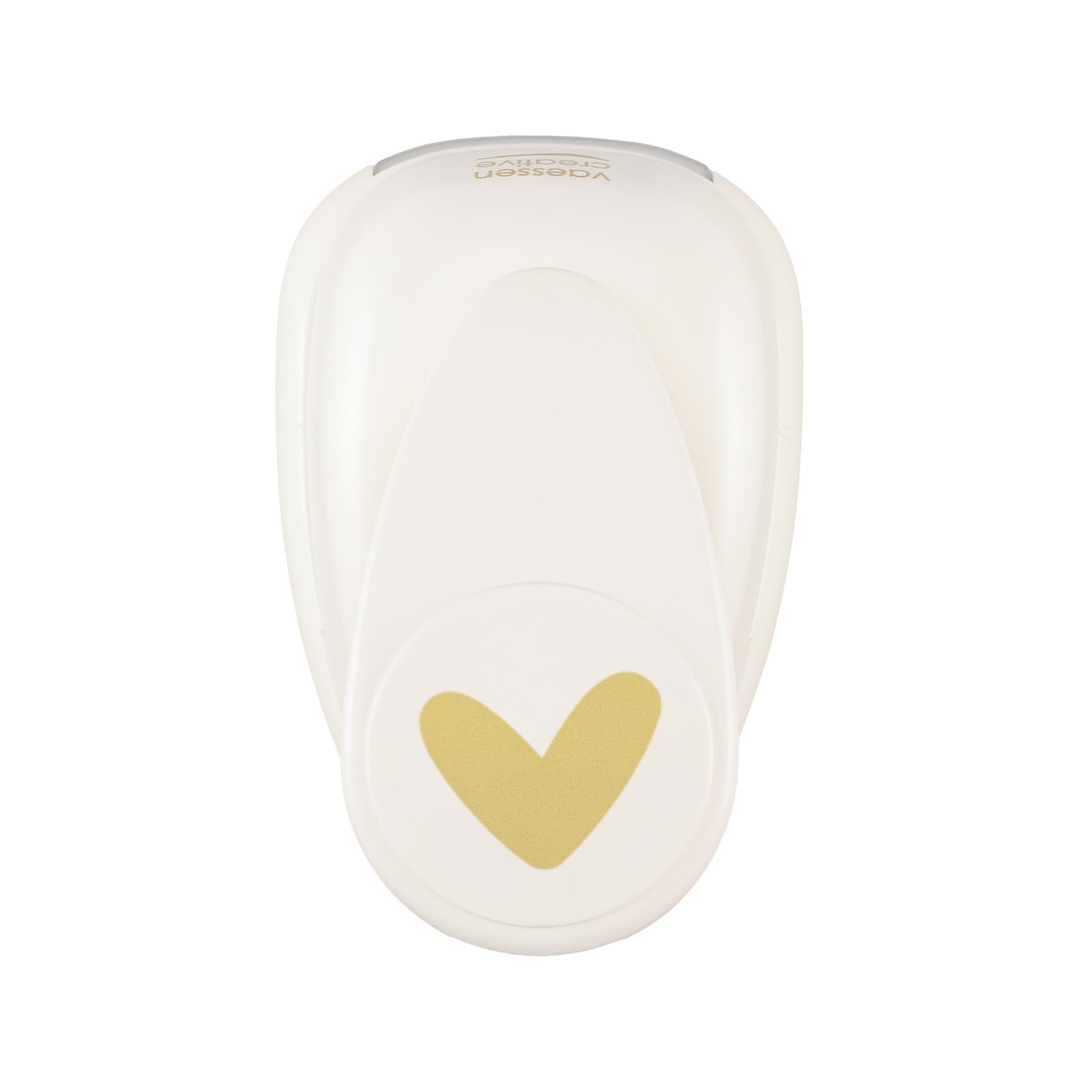 Vaessen Creative Craft Punch Playful Heart - 1.5 x 1.9 in - Paper Punch for Crafting, Card Making and Scrapbooking