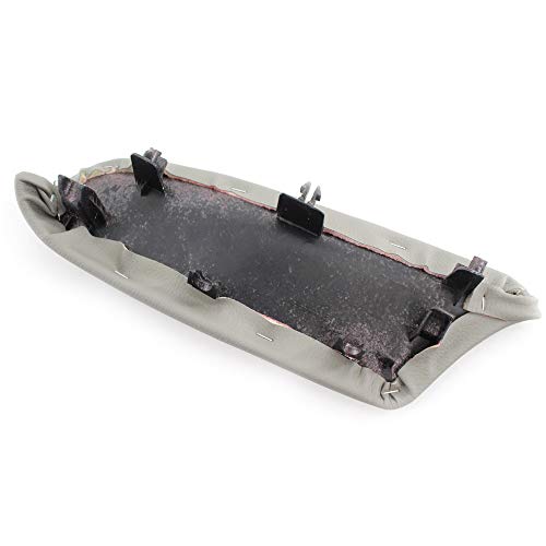 Ajcoflt Substituição da tampa sintética de couro do apoio de braço da porta traseira para Honda Acco