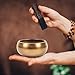 Kmise Tibetan Singing Bowls Set- Handmade in Nepal Meditation Sound Bowls for Yoga, Meditation, Mindfulness, Healing and Chakra Balancing, Stress Relief (5', World Tree)