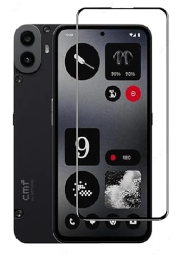 Image of HD Tempered Glass Screen Protector Compatible for CMF Phone 1 5G with Edge to Edge coverage and Easy Installation kit