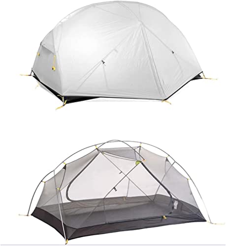 Carpa para camping ultraligera 2 personas fácil montaje miniatura 7