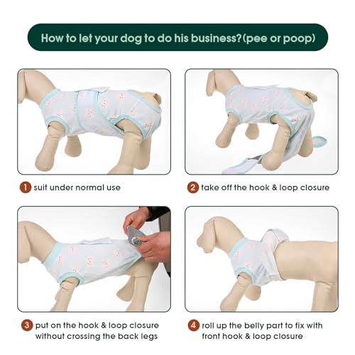 Kuoser-Recovery-Suit-for-Dogs-Cats-After-Surgery-Professional-Pet-Recovery-Shirt-Dog-Abdominal-Wounds-Bandages-Substitute-E-Collar-ConePrevent-Licking-Dog-Onesies-Pet-Surgery-Recovery-Suit Kuoser Recovery Suit for Dogs Cats After Surgery Professional Pet Recovery Shirt Dog Abdominal Wounds Bandages Substitute E Collar ConePrevent Licking Dog Onesies Pet Surgery Recovery Suit