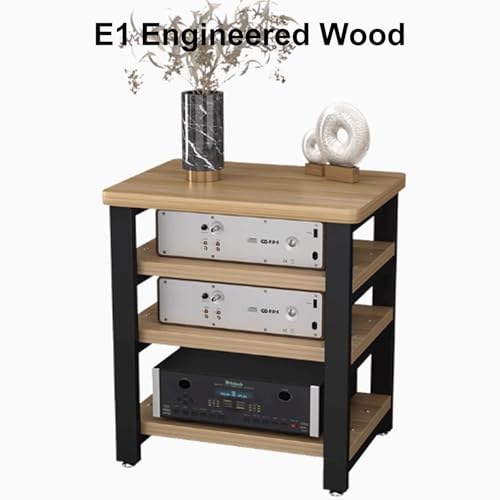 Muebles Salon Modernos y Soporte Altavoces en Madera de Ingeniería E1 4