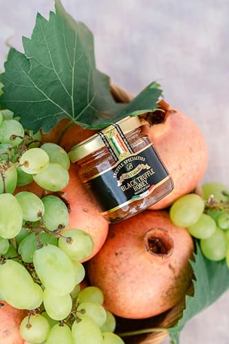 La Rustichella - Black Truffle Honey 4.94 oz (140 gr) - 100% Made in Italy | Gluten-Free, Cholesterol-Free