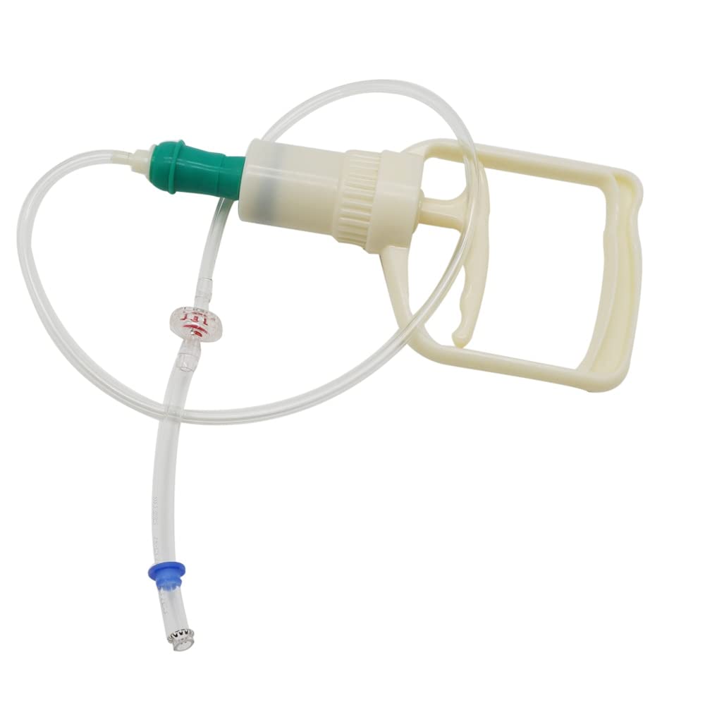 HUFFA Tragbare manuelle Milchpumpe aus Kunststoff 3L Home Schafe Melkmaschine Ziege Single Head Vakuumpumpe Eimer Saugflasche