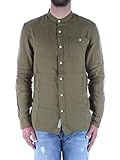  WOOLRICH Koreanische Herrenhemden, Grün, grün, L/XL
