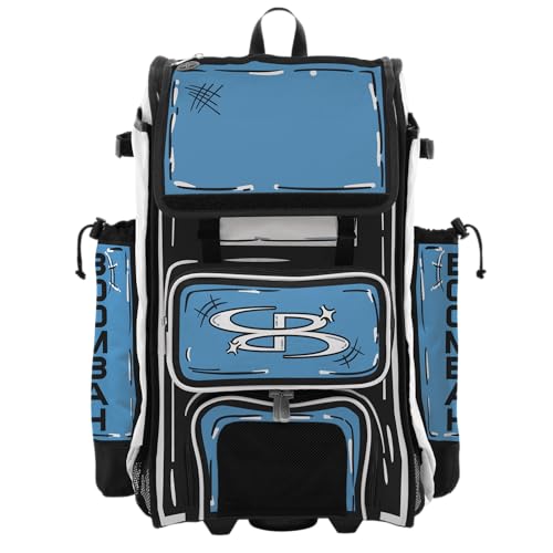 Boombah Rolling Catchers Superpack Animate Columbia Blue/White/Black