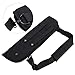 oceanside Shotgun Scabbard, Tactic Rifle Scabbard Bag with Adjustable Shoulder Strap, Black Nylon Guardive Shotgun Pouch for Convenient Gun Handling