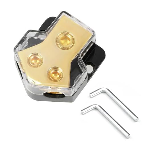 Limeow 1 Pc Bloque Distribucion Electrica Bloque Distribucióntierra Audio Bloque Distribución Energía 12 V Distribuidor Energía Adecuado para El Hogar, Coche, Audio y Otra Modificación del Circuito