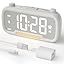 Amazon.com: Alarm Clock Radio for Bedrooms, Hi-Fi Sound, Clock Radio ...