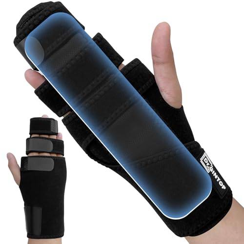 DR. GINTOP Trigger Finger Splint with Detachable Metal Splint Support