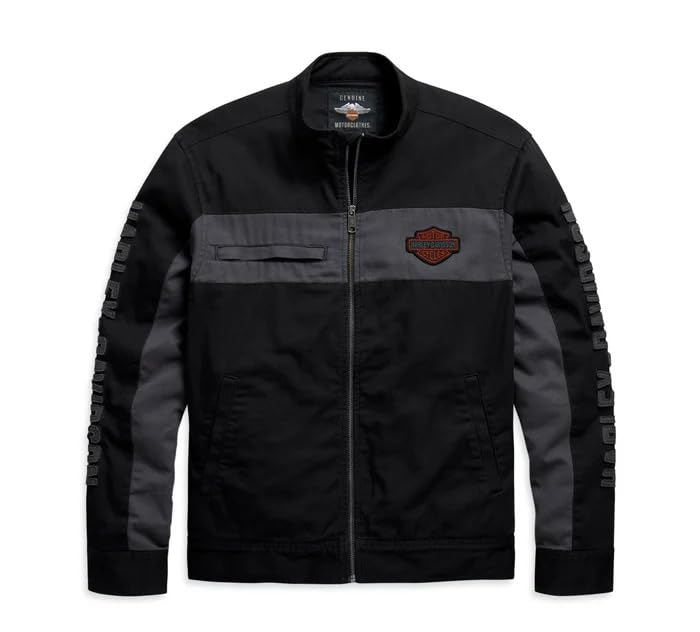 Leather Shark Men’s H-D 12 Anniversary Souvenir Varsity Jacket |polyester lightweight letterman jacket for Men.