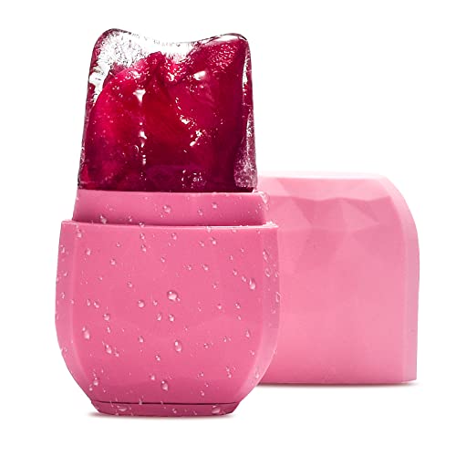 Pink Diamond Ice Face Roller for Face Skin Care, Puffy Eyes, Puffy Face, Shrink Pores, Eye Bags, Face Shaping Face Ice Mold, Ice Facial Rollers