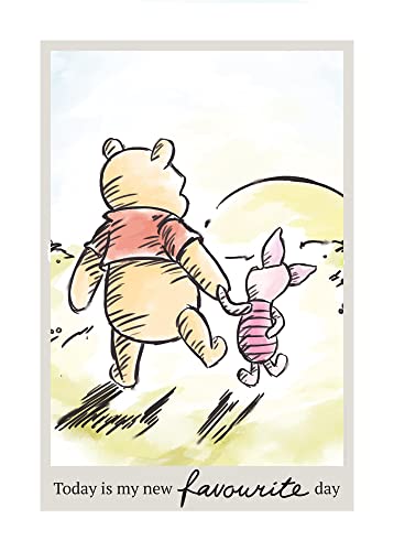 Tableau mural Winnie l'ourson Disney Komar impression d'art 50x70 - 2