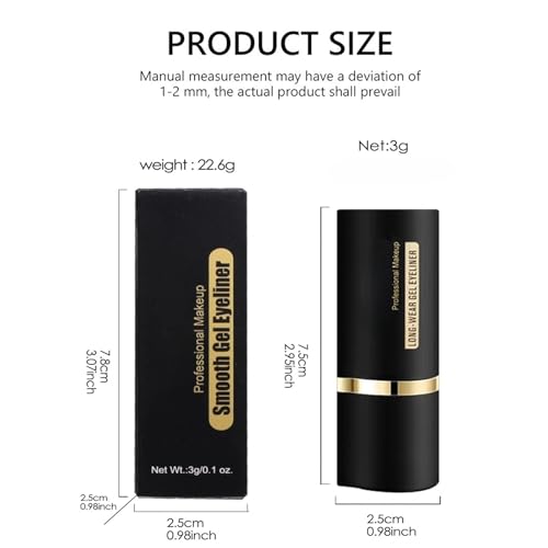 Delineador Negro Lápiz Waterproof MylingKorm miniatura 7