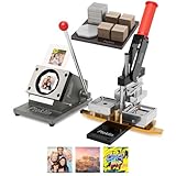 2x2inch Square Fridge Magnets Badge Maker Machine DIY Photo Refrigerator Sticker Magnet Press Machine+Paper Cutter+100pcs Materials
