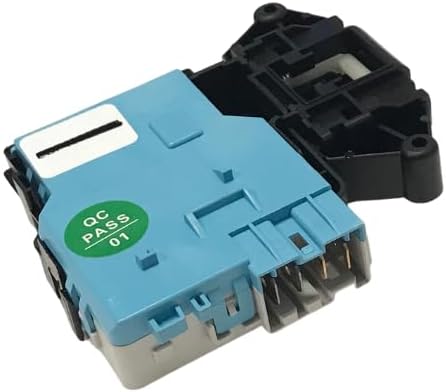 Cerradura de puerta para lavadora compatible con los números de modelo LG WM3001HPA, WM3001HRA, WM2801HLA, WM3001HWA, WM2650RD, WM3550HWCA