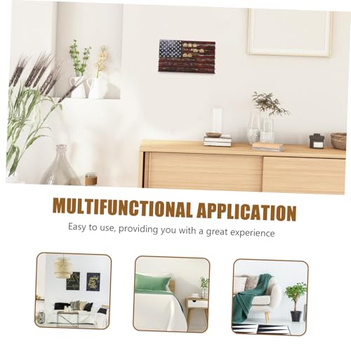 Support pour médailles collection à plusieurs rangées en bois UKCOCO