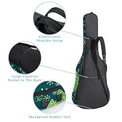 Housse de guitare en tissu Oxford imperméable avec bandoulière réglable Motif bonhomme de neige et sapin de Noël - Les Beatles, Paul McCartney, John Lennon, RIngo Starr, George Harrison Housse de guitare en tissu Oxford imperméable avec bandoulière réglable Motif bonhomme de neige et sapin de Noël – Image 3