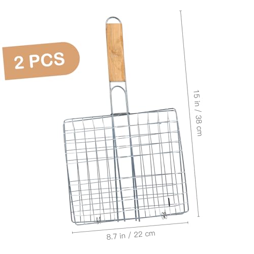 Set de pinzas para parrilla en acero inoxidable miniatura 3