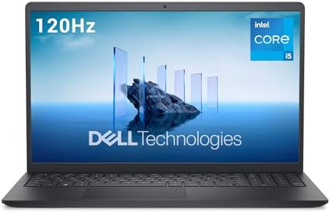 Dell 15 Laptop DC15250 15.6 Inch FHD (1920 x 1080) 120Hz, Intel C...