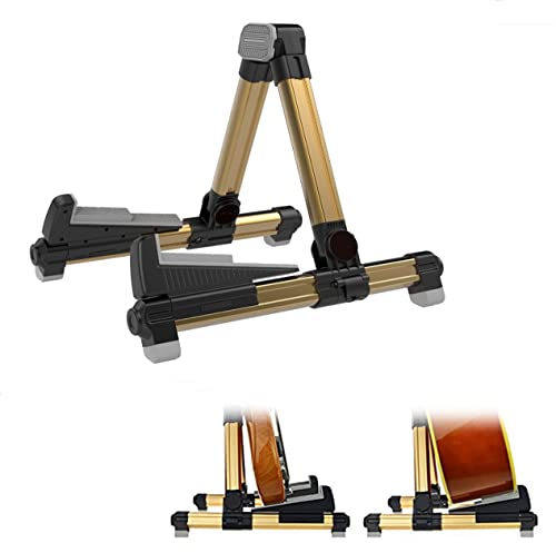 Aroma Support de sol en aluminium Noir AGS8 réglable pour tous les types de guitares et de basses repliable pour… - Les Beatles, Paul McCartney, John Lennon, RIngo Starr, George Harrison Aroma Support de sol en aluminium Noir AGS8 réglable pour tous les types de guitares et de basses repliable pour…