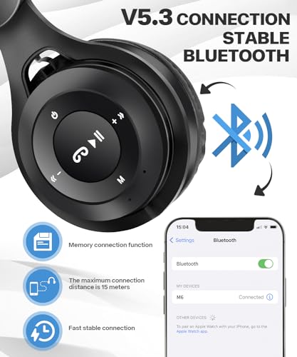 Scorking KIDS BLUETOOTH HEADPHONES M08PLUS Kids Bluetooth Headphones, Over Ear Children'S Wireless Bluetooth 5.3 Headsets thumb #1