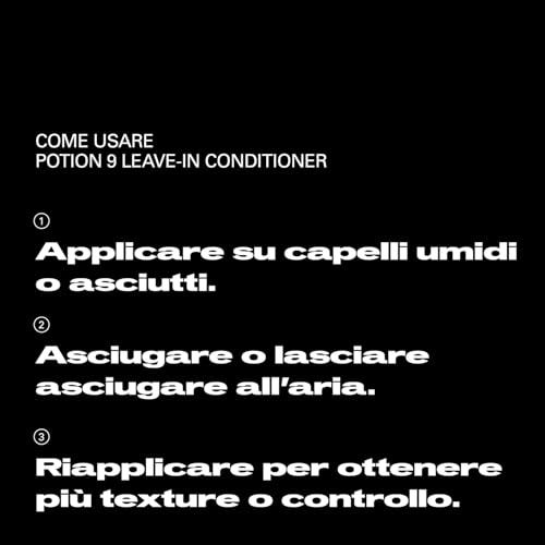 Sebastian Professional Potion 9 Leave-In Conditioner & Styling Cream – Crema Leave-In Idratante Che Nutre, Modella E Dona Lucentezza Ai Capelli, 50Ml - 5