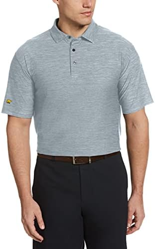Jack Nicklaus Men's Space Dye Golf Polo Shirt, Tradewinds, 4X Large