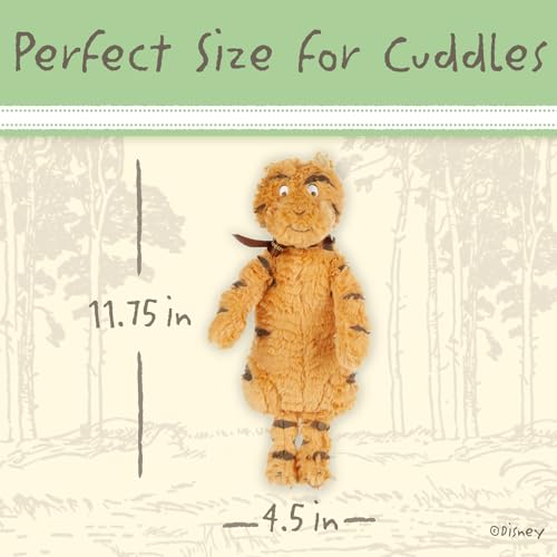 Disney Baby Classic Winnie the Pooh and Friends Stuffed Animal, Tigger 11.75 Inches, Orange, Black