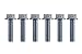 ICT Billet SBC Transmission to Engine Bolts Set Bell Housing Kit BBC Chevy 350 LT1 Trans Compatible with Small Block Chevy Chevrolet Truck Car TH350 TH400 700R4 Powerglide 4L60E 551687