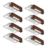 LEONLITE 8-Pack 4 Inch LED Hardscape Lighting, Update Retaining Wall Lights, LED Landscape Lighting, 12 AC/DC Paver Light Low Voltage, 2W Outdoor Step Lights, 2700K Soft White, ETL