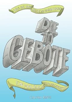 Paperback Die 10 Gebote Malbuch (German Edition) [German] Book