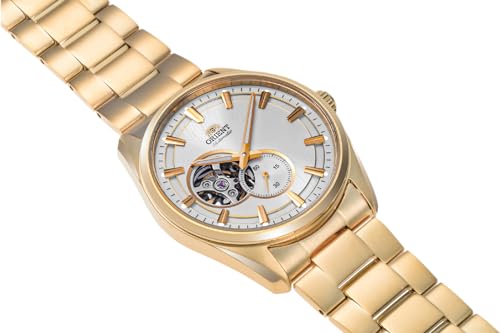 Image of Orient Automatic /Hand-Winding Semi-Skeleton Dress Watch with Sapphire Crystal