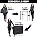 GoBar Portable Bar Table for Events - Pop Up Mobile Bartending Station with Travel Carrying Case - 3 Skirts