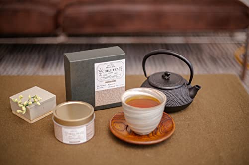 Tè Hojicha alle castagne di CHILL TEA Tokyo - Tè