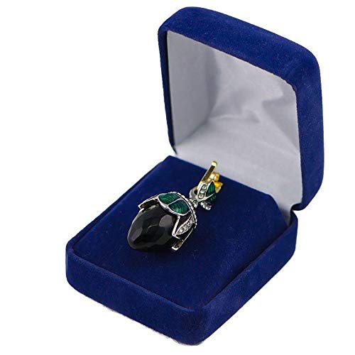 Regal Raindrop: Green Crystal Water Drop Egg Pendant Necklace4