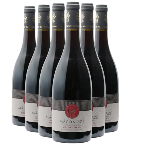 Mâcon Azé Fût de Chêne Tinto 2022 – Pinot Noir de Borgoña en Pack de 6 Mâcon Azé Fût de Chêne Tinto 2022 – Pinot Noir de Borgoña en Pack de 6