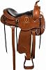 Set de Silla de Montar Western de Cuero Premium, Tallado a Mano, 10-18" 5