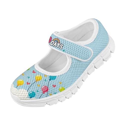 Kids Strap Casual Shoes Boys Girls Lightweight Walking Running Shoes Breathable Non Slip Sports Sneakers for School US 11-153