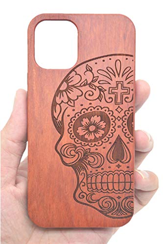 RoseFlower® Custodia Rigida in Naturale Legno per