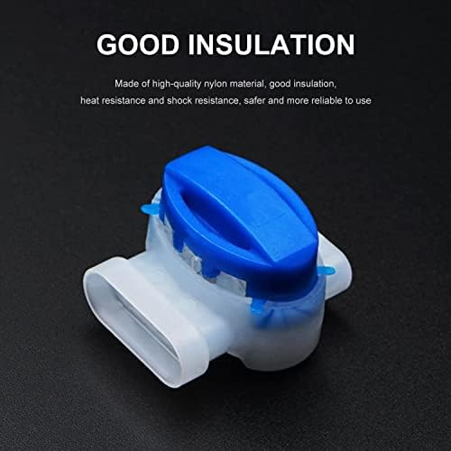 22 pieces cable connector earth hook wire clip cable connector accessories lawn mower robot waterproof connector 314 waterproof connector