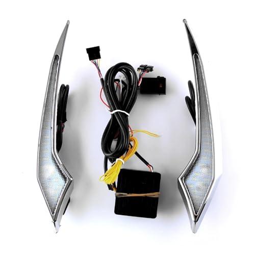 XCZPRKMXY LED DRL Daytime Running Light Front Bumper Fog Lamps with Turn Signal Assembly Accessories Compatible with Toyota Compatible with Corolla 2019 2020