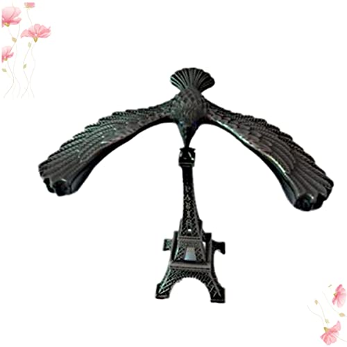 ORFOFE 3 Peças de Brinquedo Diy Presentes Estátua de Liga Adultos Decoração de Mesa de Metal Águia A