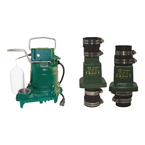 Zoeller-Mighty-mate-Submersible-Sump-Pump-M53-and-PVC-Check-Valve-30-0181-Bundle Zoeller Mighty-mate Submersible Sump Pump (M53) and PVC Check Valve (30-0181) Bundle - Image 1