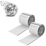 【DIY Handwerk】: Selbstklebend Quadratische Spiegel Glas kann frei kombiniert werden, um verschiedene fertige Formen zu schaffen, Ihr Zuhause einfach zu dekorieren und eine edle und luxuriöse Atmosphäre zu schaffen. Gewinnen Sie Lob von Familie und Freunden.